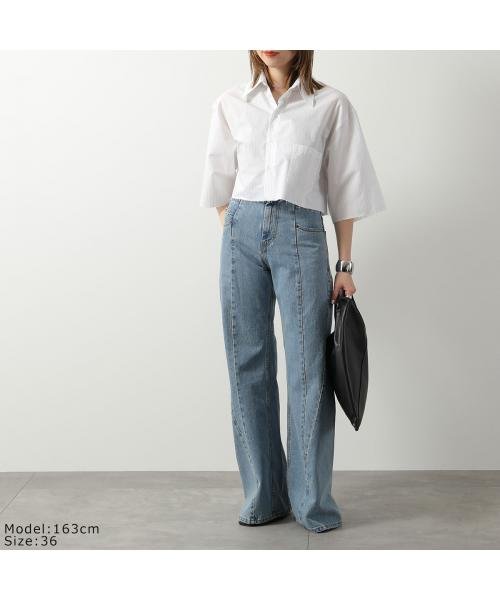 MM6 Maison Margiela(MM６　メゾンマルジェラ)/MM6 半袖シャツ S52DL0235 S78540 ブラウス/img02