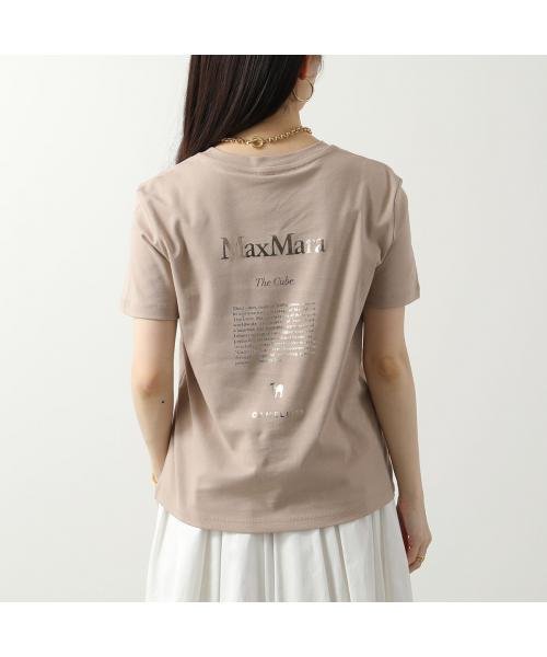 S MAX MARA(エス マックスマーラ)/S MAX MARA The Cube 半袖 Tシャツ QUIETO ロゴ プリント/img04