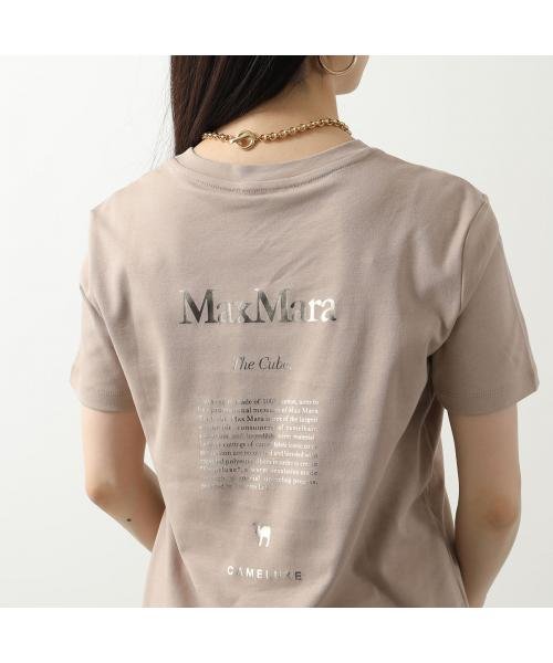 S MAX MARA(エス マックスマーラ)/S MAX MARA The Cube 半袖 Tシャツ QUIETO ロゴ プリント/img11