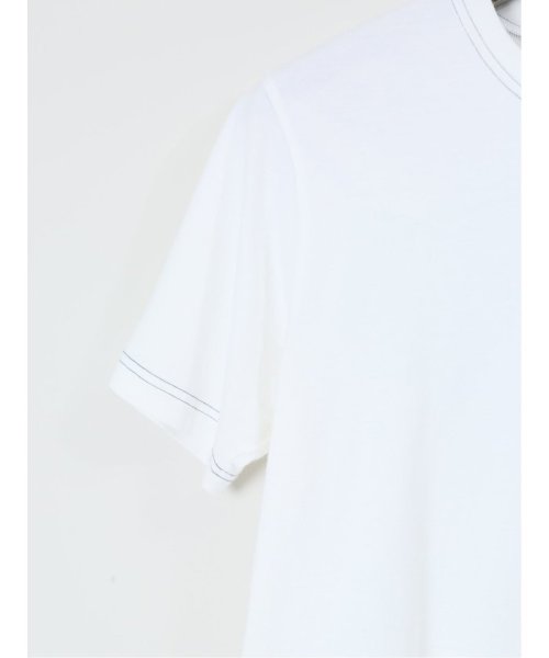 GRAND-BACK(グランバック)/【大きいサイズ】シナコバ/SINA COVA 綿ワッペン使い クルーネック半袖Tシャツ メンズ Tシャツ カットソー カジュアル インナー ビジネス ギフト プ/img03