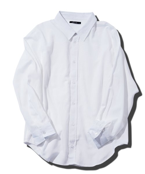 JIGGYS SHOP(ジギーズショップ)/レギュラーカラーシャツ / メンズ カジュアルシャツ 白 長袖 シャツ トップス ビジカジ オフィスカジュアル/img04