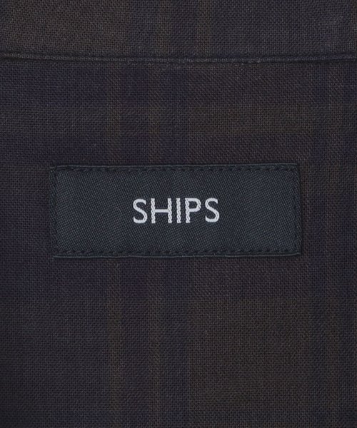 SHIPS MEN(シップス　メン)/SHIPS: 〈セットアップ対応〉ダークトーン チェック コットン シャツ ジャケット/img15