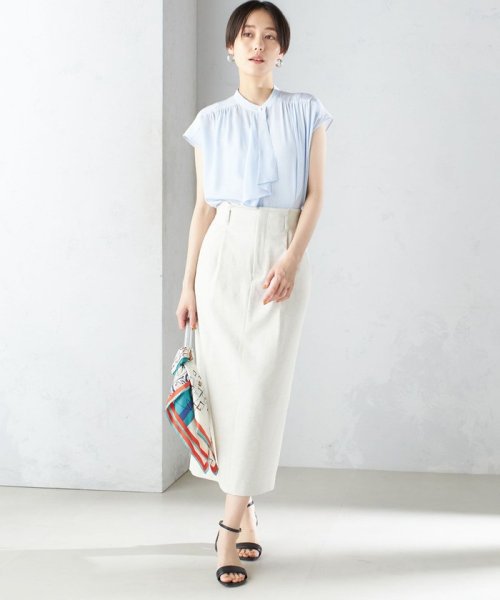 〈手洗い可能 / UVカット〉ドライ オックス タック タイト スカート ◇ 人気・おすすめ｜使いやすい・旅行におすすめ 品質保証 全国発送 在庫限り