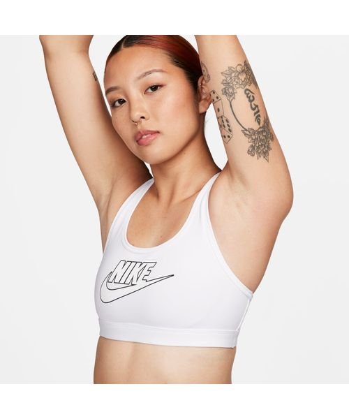 NIKE(NIKE)/ナイキ ウィメンズ スウッシュ MED SPT フューチュラ ブラ/img02