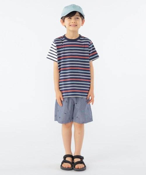 SHIPS KIDS(シップスキッズ)/SHIPS KIDS:100～130cm / オーガニック コットン ボーダー TEE/img14