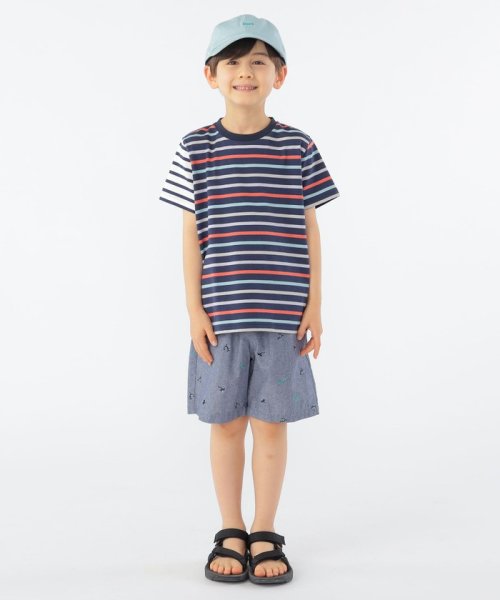 SHIPS KIDS(シップスキッズ)/SHIPS KIDS:100～130cm / オーガニック コットン ボーダー TEE/img15