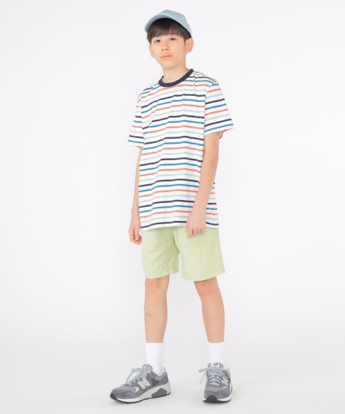 SHIPS KIDS(シップスキッズ)/SHIPS KIDS:140～160cm / オーガニック コットン ボーダー TEE/img04