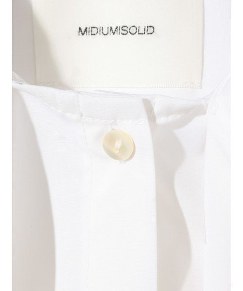 MIDIUMISOLID(ミディウミソリッド)/MIDIUMISOLID for Ladies ボウタイシャツ/img02