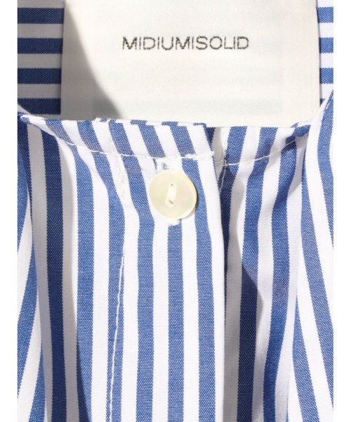 MIDIUMISOLID(ミディウミソリッド)/MIDIUMISOLID for Ladies ボウタイシャツ/img03