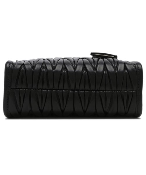 ミュウミュウ ハンドバッグ ショルダーバッグ マテラッセ ブラック レディース MIU MIU 5BA277 N88 F0002 OOO MIU 5cm ミュウミュウ ハンドバッグ ショルダーバッグ マテラッセ ブラック レディース 5BA277 N88 F0002