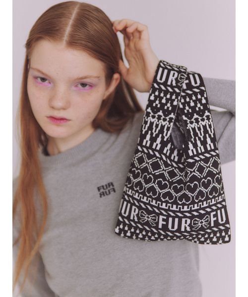 FURFUR(FURFUR)/ロゴ刺繍クルーネックセーター/img05