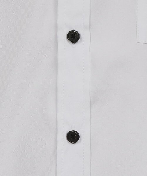 tk.TAKEO KIKUCHI(ティーケー　タケオキクチ)/ドビーチェック7分袖シャツ/img11