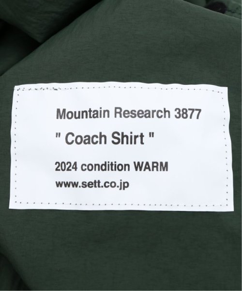 JOURNAL STANDARD(ジャーナルスタンダード)/【MOUNTAIN RESEARCH / マウンテンリサーチ】Coach Shirt/img15