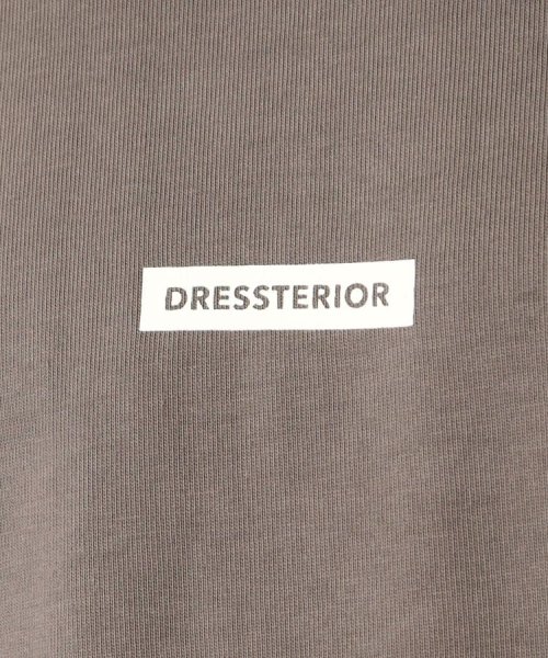 DRESSTERIOR(ドレステリア)/エシカルオーガニックコットン BOXロゴ オーバーT/img09