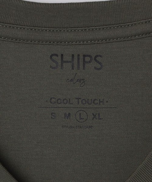 SHIPS Colors  MEN(シップスカラーズ　メン)/SHIPS Colors:シルケット コットン Vネック ポケット Tシャツ/img11