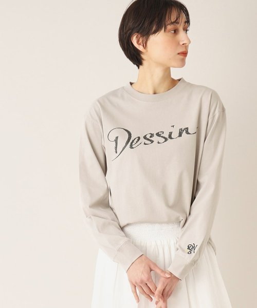 Dessin(デッサン)/【洗える】デッサンロゴ ロングスリーブTシャツ/img05