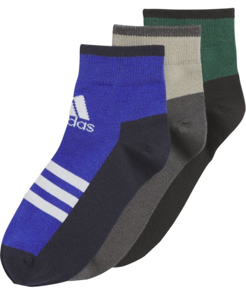 Adidas(アディダス)/adidas アディダス キッズ 3Pアンクルソックス JMT49/img02