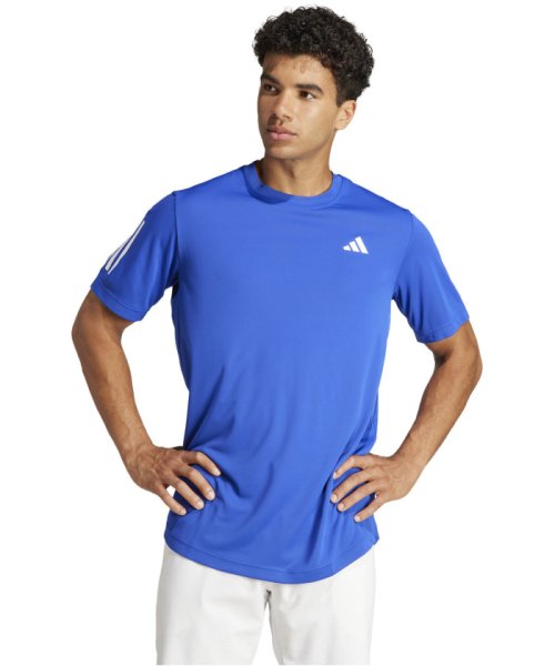 Adidas(アディダス)/adidas アディダス テニス クラブ スリーストライプス テニス 半袖Tシャツ MLE72/img04