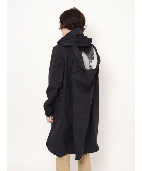 ノースフェイス ピッカパックレインコート ブラック Sサイズ ザ