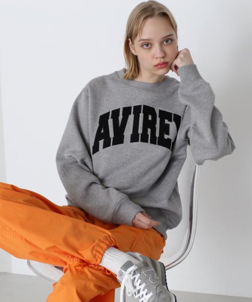 AVIREX(AVIREX)/《DAILY/デイリー》CREW NECK L/S SWEAT LOGO / クルーネック ロングスリーブ スウェット / AVIREX /img45