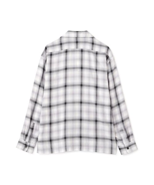 Schott(ショット)/OMBRE CHECK LS SHIRT/　オンブレチェック ロングスリーブシャツ/img10