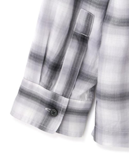 Schott(ショット)/OMBRE CHECK LS SHIRT/　オンブレチェック ロングスリーブシャツ/img15