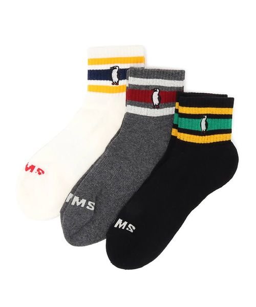 CHUMS(チャムス)/3P BORDER CREW SOCKS (3P ボーダークルー ソックス)/img01