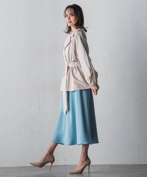 ファリーロ撥水ショートトレンチ≪手洗い可能≫ 