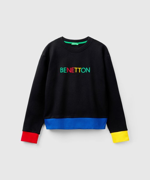 BENETTON (women)(ベネトン（レディース）)/フロントプリントクルーネックスウェット・トレーナー/img09