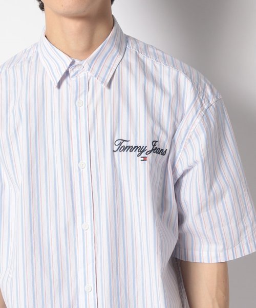 TOMMY JEANS(トミージーンズ)/【オンライン限定】リラックスストライプシャツ/img20