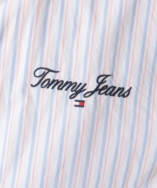 TOMMY JEANS(トミージーンズ)/【オンライン限定】リラックスストライプラグジュアリーシャツ/img23