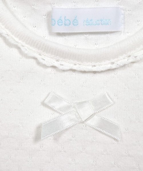 fillot de bebe reduction(フィヨ・デュ・ベベ・ルダクティオン)/タック天竺パフスリープTシャツ(70~90cm)/img03