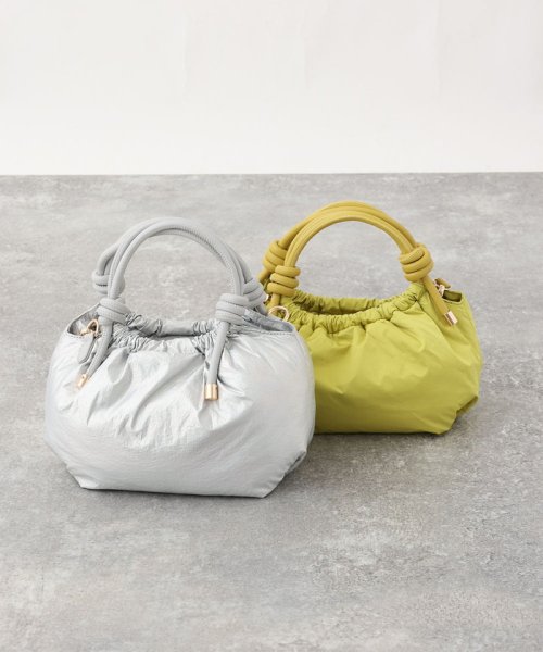 MK MICHEL KLEIN BAG(エムケーミッシェルクランバッグ)/【2WAY】中綿入りクッションラウンドバッグ/img16