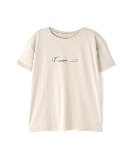 NATURAL BEAUTY BASIC(ナチュラルビューティーベーシック)/メタルプレートロゴTシャツ/img19