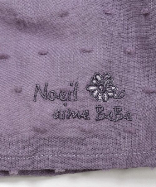 Noeil aime BeBe(ノイユ　エーム　べべ)/ドットドビー重ね着風Tシャツ(80~130cm)/img18