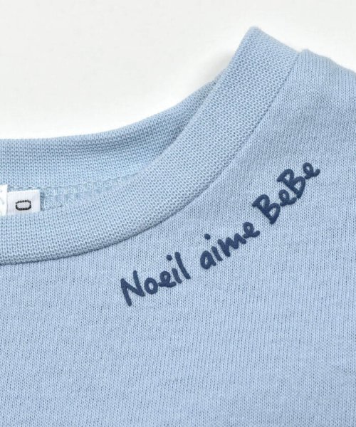 Noeil aime BeBe(ノイユ　エーム　べべ)/グログランリボン付きAラインTシャツ(80~130cm)/img14