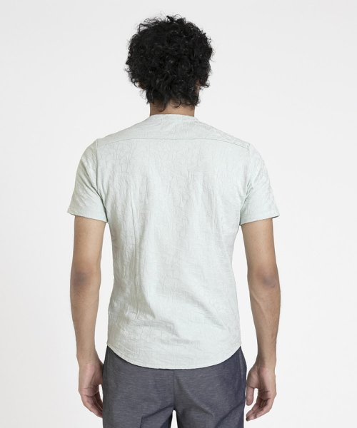 MICHEL KLEIN HOMME(ミッシェルクランオム)/ボタニカル柄クルーネック半袖Tシャツ/img03