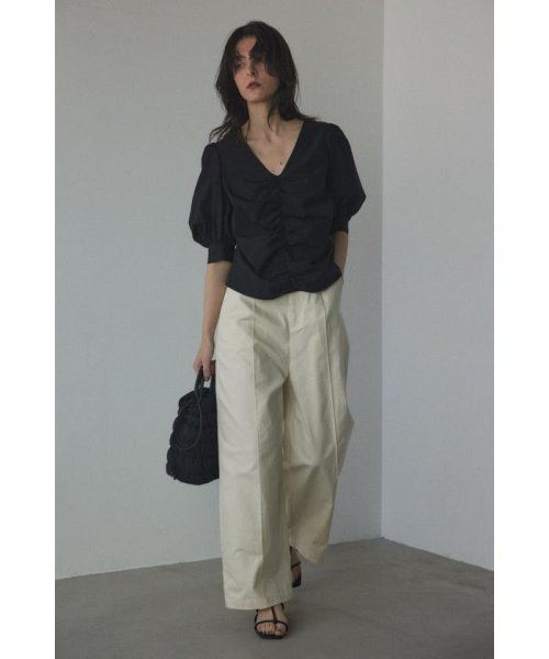 BLACK BY MOUSSY(ブラックバイマウジー)/wide chino pants/img08