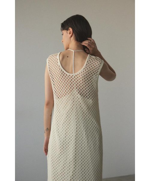 BLACK BY MOUSSY(ブラックバイマウジー)/2way mesh knit dress/img04
