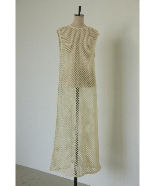 BLACK BY MOUSSY(ブラックバイマウジー)/2way mesh knit dress/img08