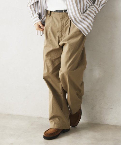 【MICROTEX / マイクロテックス】2プリーツスラックス MICROTEX マイクロテックス