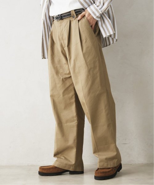 【MICROTEX / マイクロテックス】2プリーツスラックス MICROTEX マイクロテックス