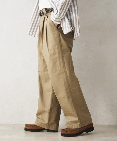 【MICROTEX / マイクロテックス】2プリーツスラックス MICROTEX マイクロテックス