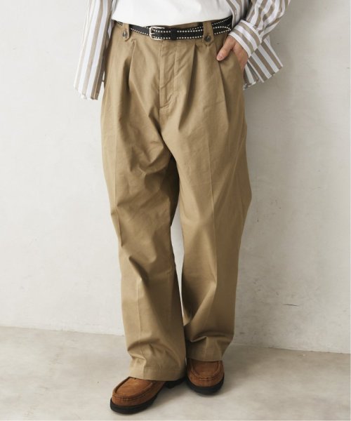 【MICROTEX / マイクロテックス】2プリーツスラックス MICROTEX マイクロテックス