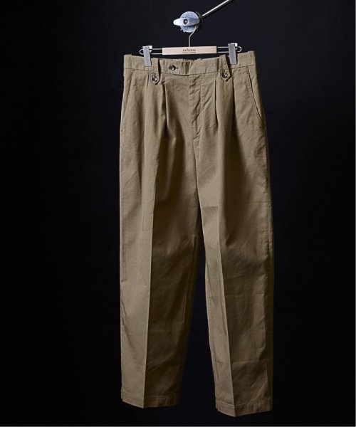 【MICROTEX / マイクロテックス】2プリーツスラックス MICROTEX マイクロテックス