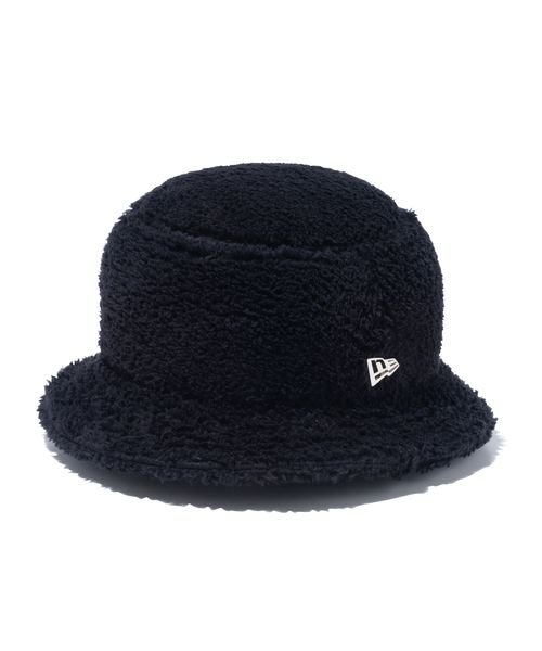 NEW ERA(ニューエラ)/BUCKET01 MINK FLEECE BLK SIL/img01