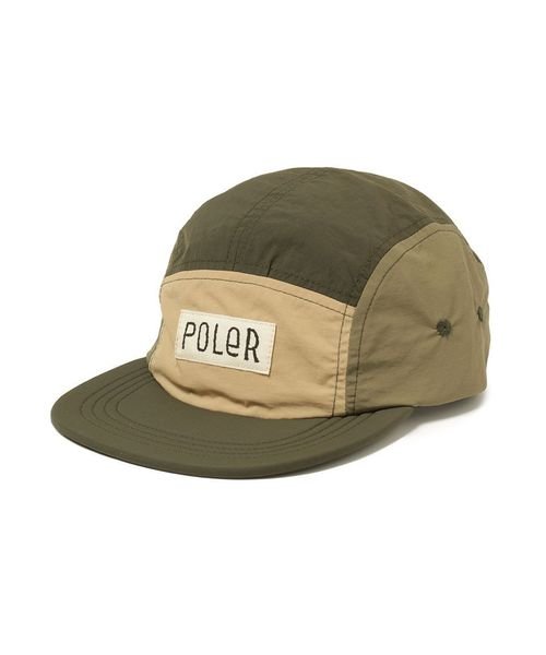 POLeR(ポーラー)/5P NYLON FLOPPY RIP CAP(ファイブパネルナイロンフロッピーリップキャップ)/img01