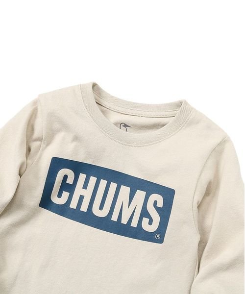 CHUMS(チャムス)/KIDS CHUMS LOGO BRUSHED L/S T－SHIRT (キッズチャムスロゴブラッシュドL)/img02