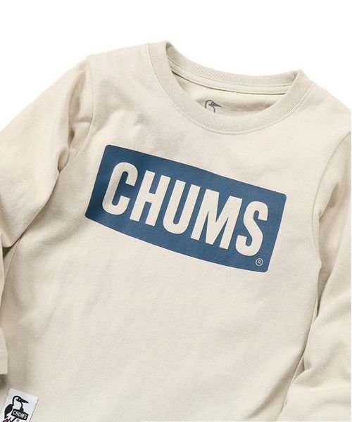 CHUMS(チャムス)/KIDS CHUMS LOGO BRUSHED L/S T－SHIRT (キッズチャムスロゴブラッシュドL)/img03