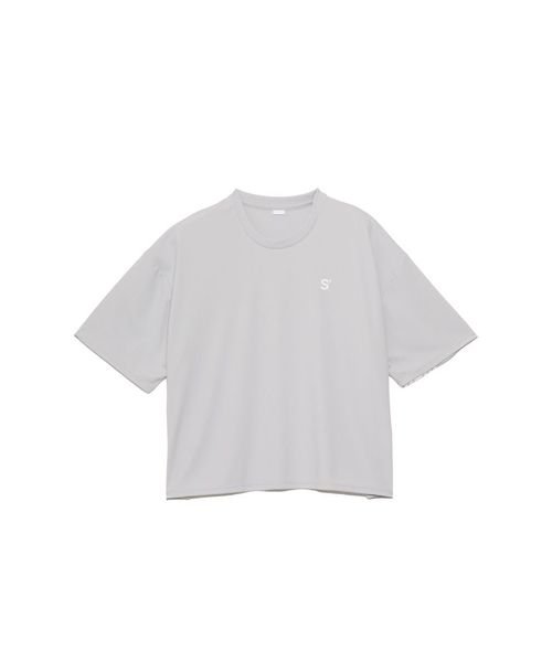 sanideiz TOKYO(サニデイズ トウキョウ)/for RUN ドライスムースpr オーバーサイズラインTシャツ LADIES/img01